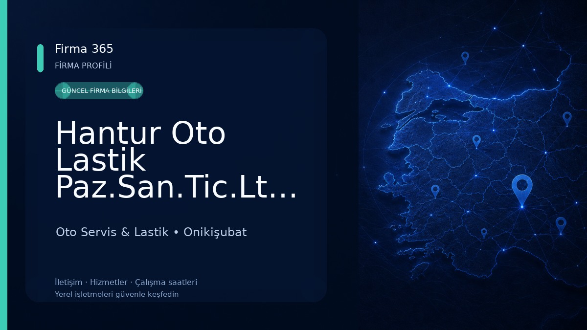 Hantur Oto Lastik Paz.San.Tic.Ltd.Şti