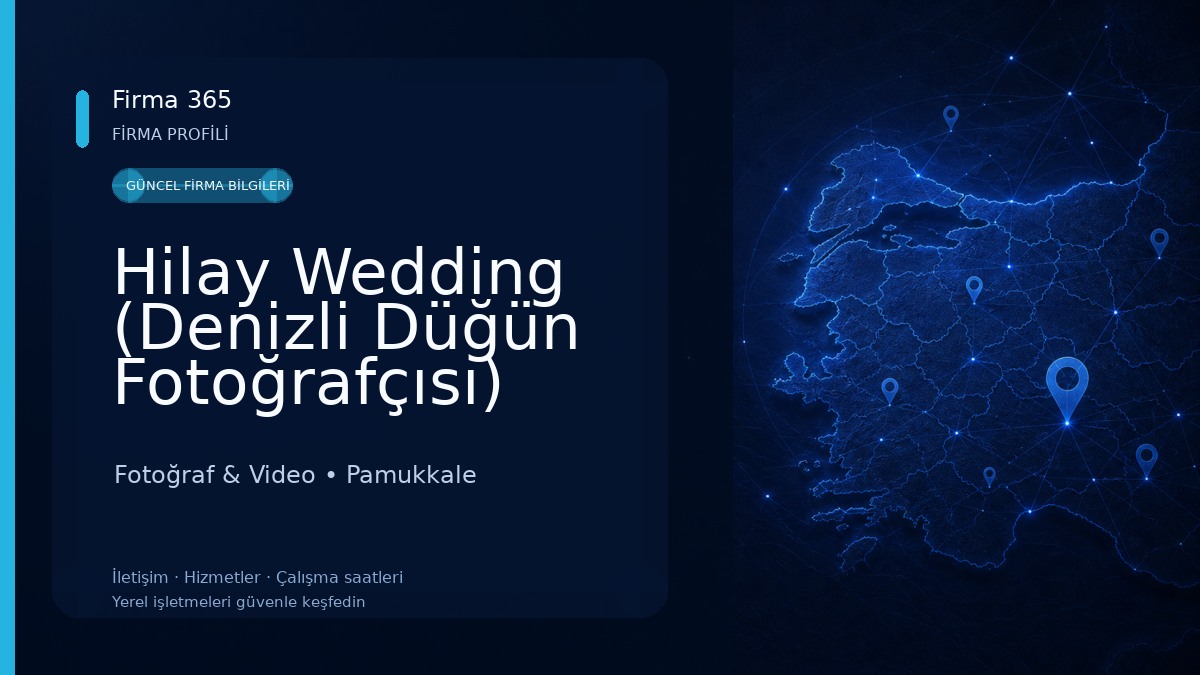 Hilay Wedding (Denizli Düğün Fotoğrafçısı) Fotoğraf & Video