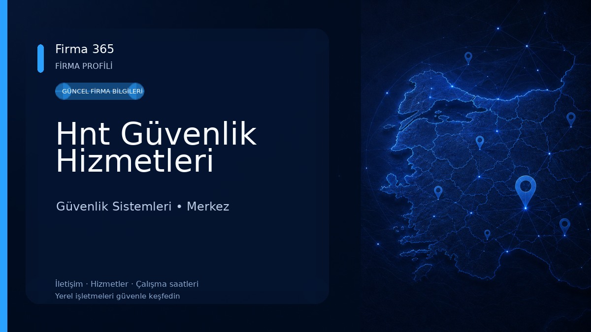 Hnt Güvenlik Hizmetleri