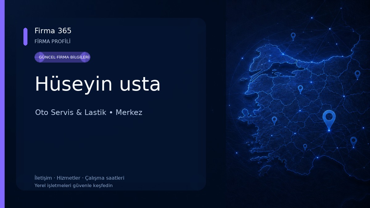 Hüseyin usta Oto Servis & Lastik