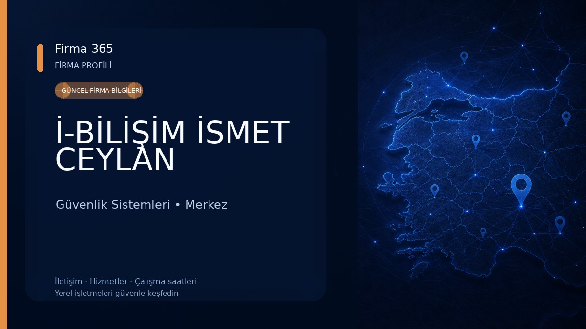 İ-BİLİŞİM İSMET CEYLAN