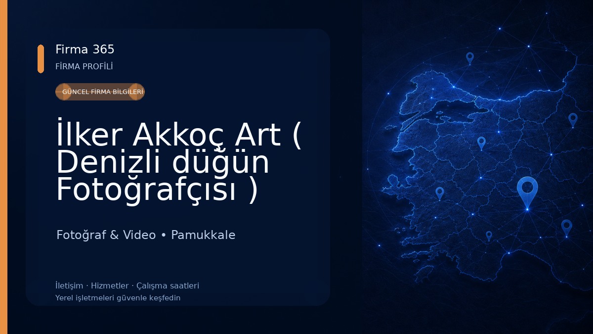 İlker Akkoç Art ( Denizli düğün Fotoğrafçısı ) Fotoğraf & Video