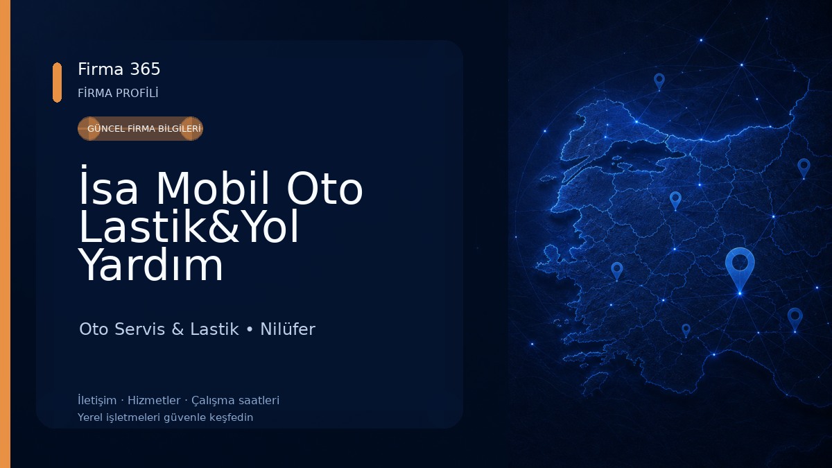 İsa Mobil Oto Lastik&Yol Yardım Oto Servis & Lastik