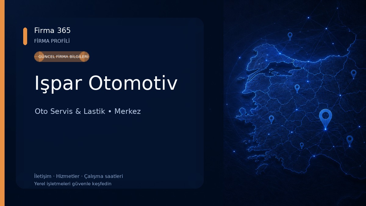 Işpar Otomotiv Oto Servis & Lastik
