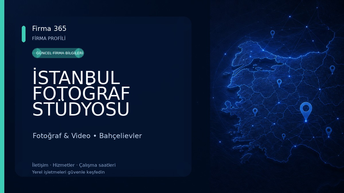 İSTANBUL FOTOĞRAF STÜDYOSU Fotoğraf & Video