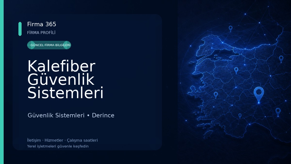 Kalefiber Güvenlik Sistemleri Güvenlik Sistemleri