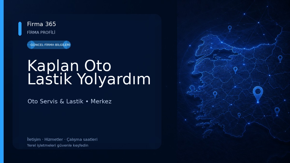 Kaplan Oto Lastik Yolyardım