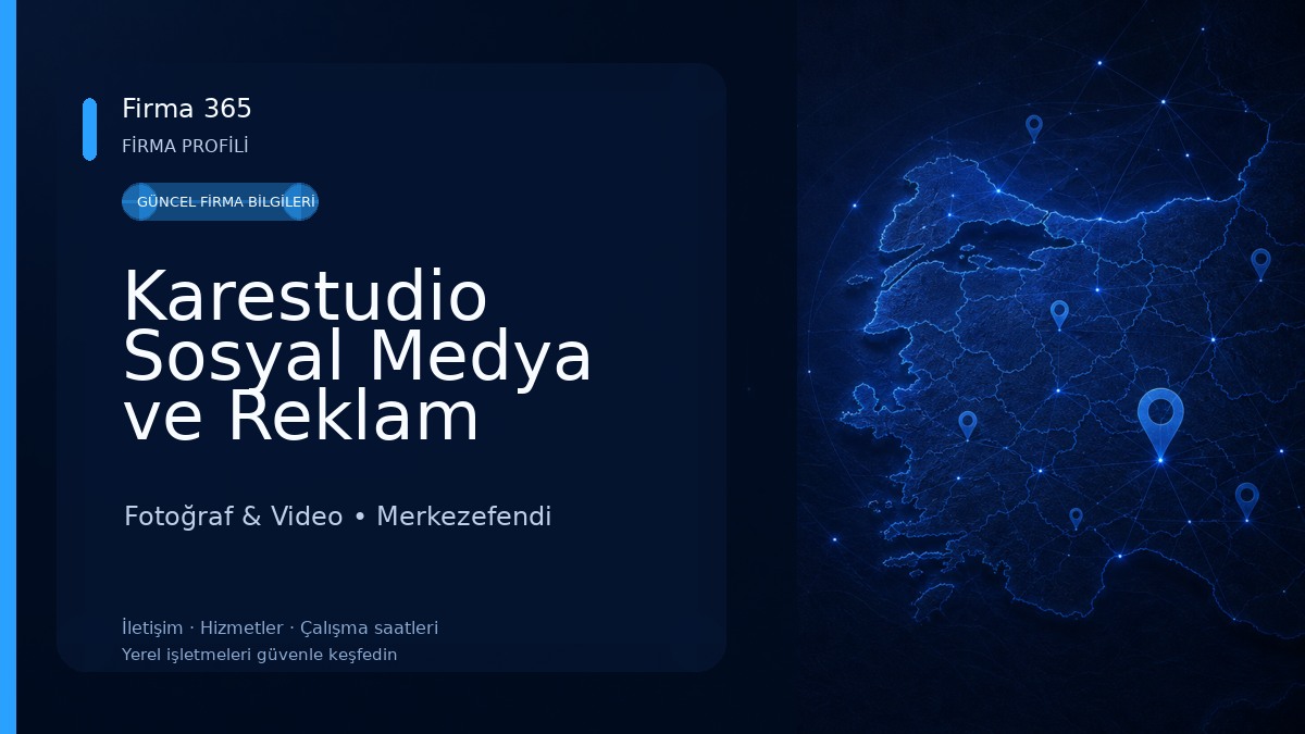 Karestudio Sosyal Medya ve Reklam Ajansı Fotoğraf & Video