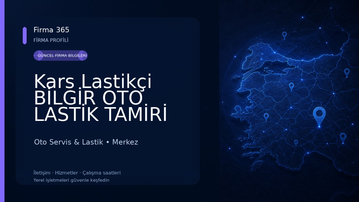 Kars Lastikçi BİLGİR OTO LASTİK TAMİRİ SATIŞ BALANS SERVİSİ(Auto Tıre)Kars Lastik Oto Servis & Lastik