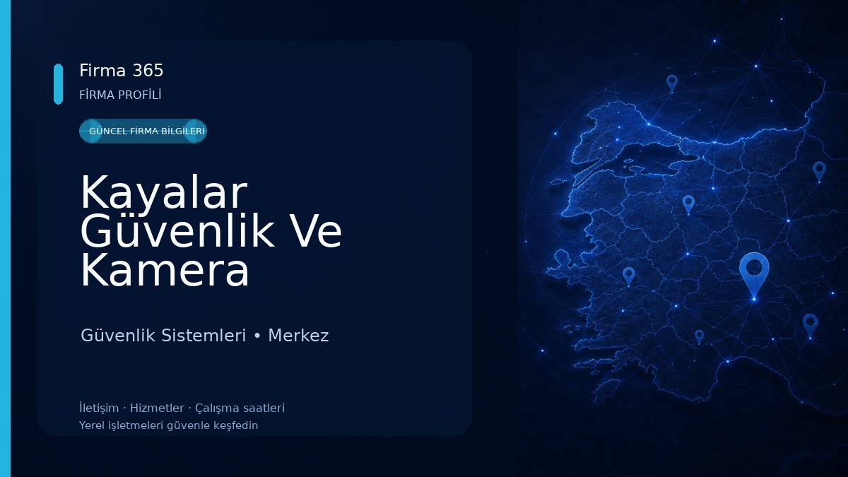 Kayalar Güvenlik Ve Kamera Sistemleri
