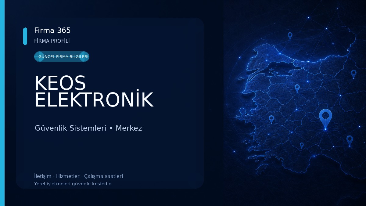 KEOS ELEKTRONİK Güvenlik Sistemleri