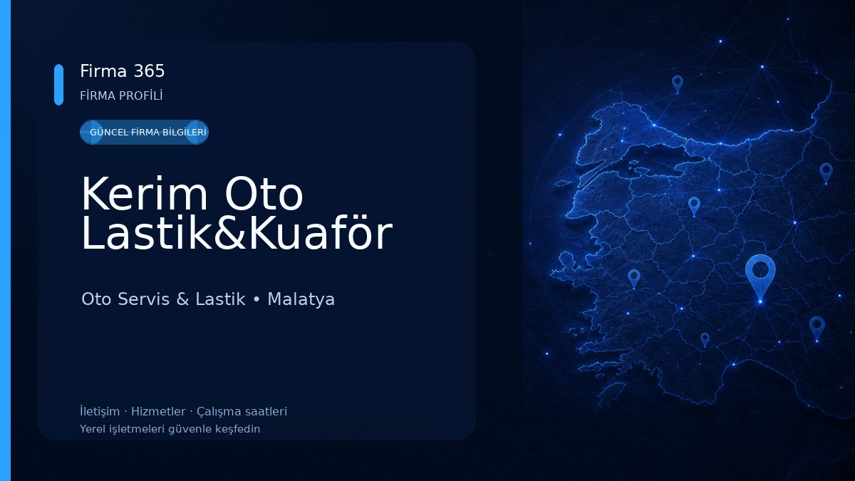 Kerim Oto Lastik&Kuaför Oto Servis & Lastik