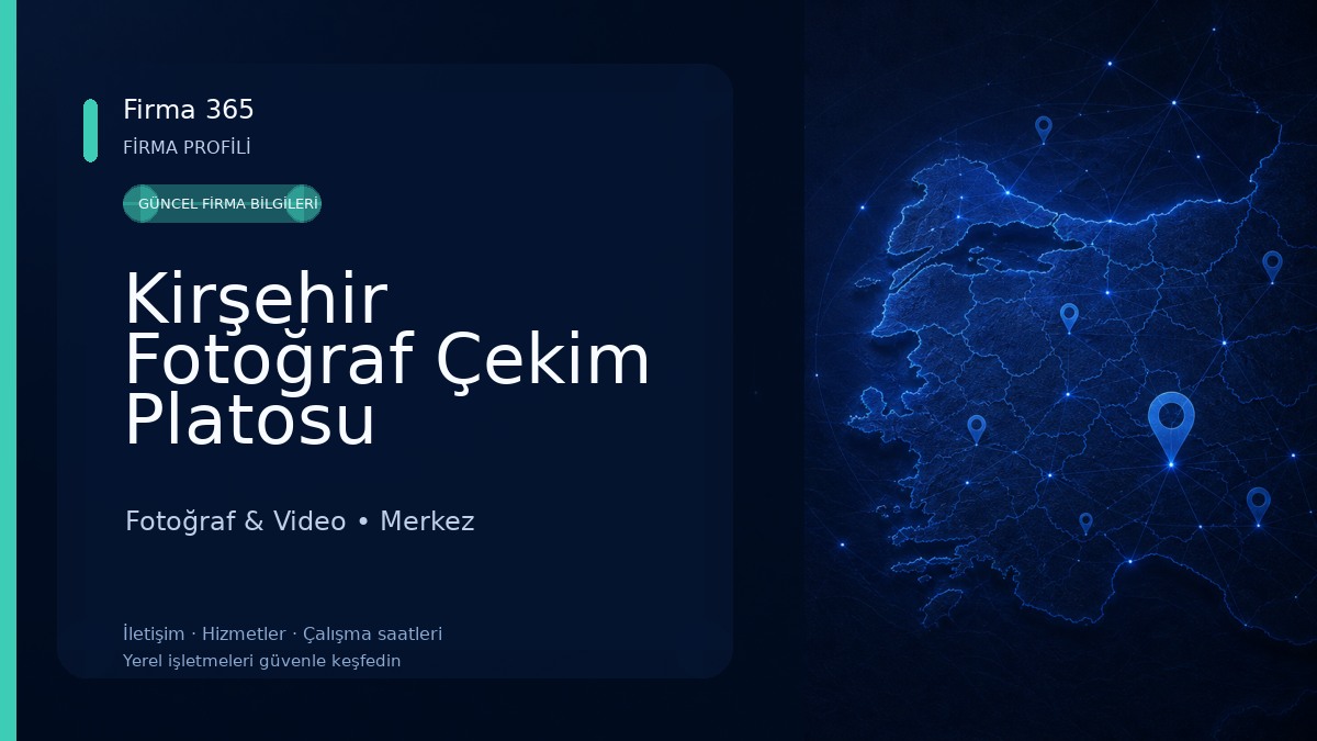 Kirşehir Fotoğraf Çekim Platosu Fotoğraf & Video