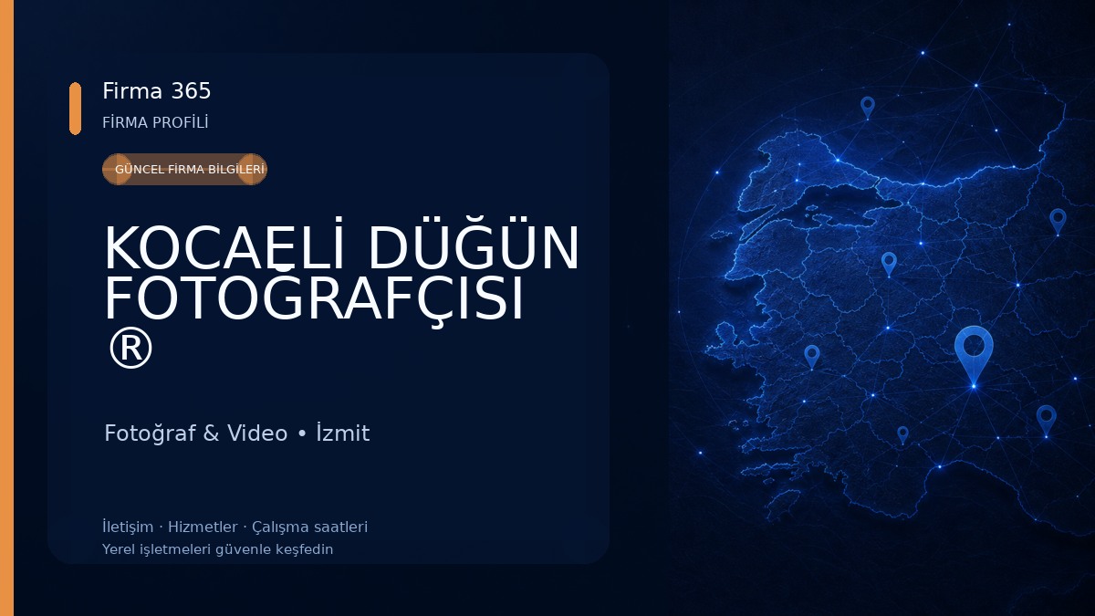 KOCAELİ DÜĞÜN FOTOĞRAFÇISI ® Fotoğraf & Video