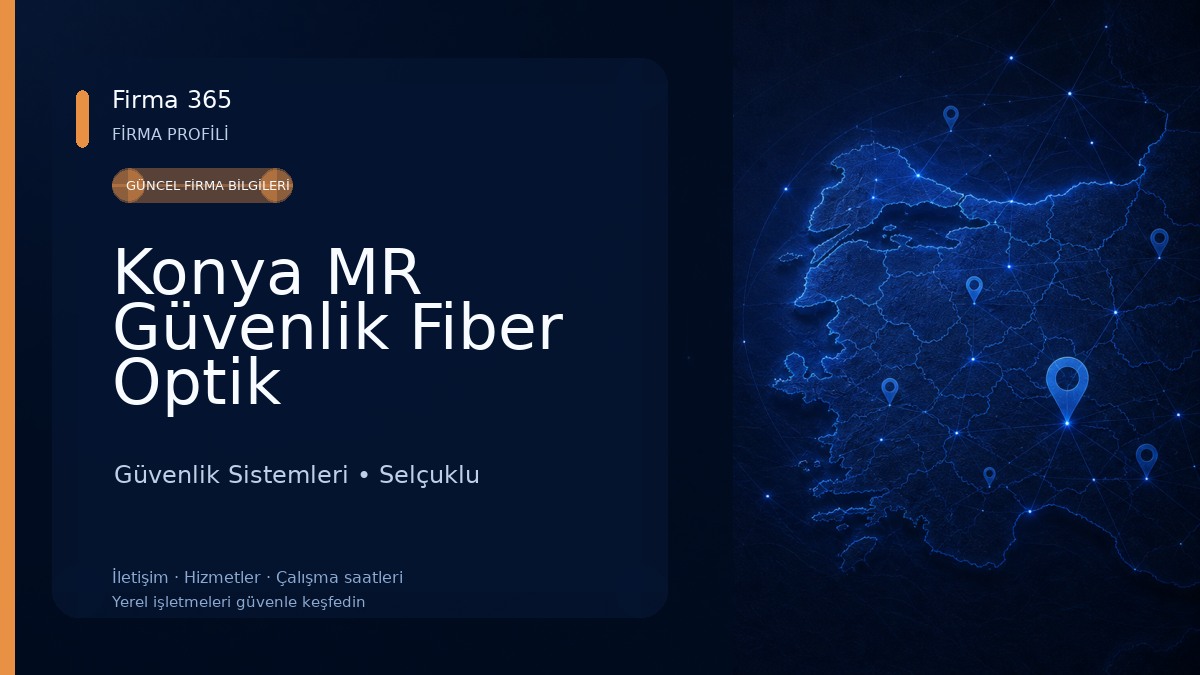Konya MR Güvenlik Fiber Optik Sonlandırma ve Hikvision Güvenlik Sistemleri Güvenlik Sistemleri