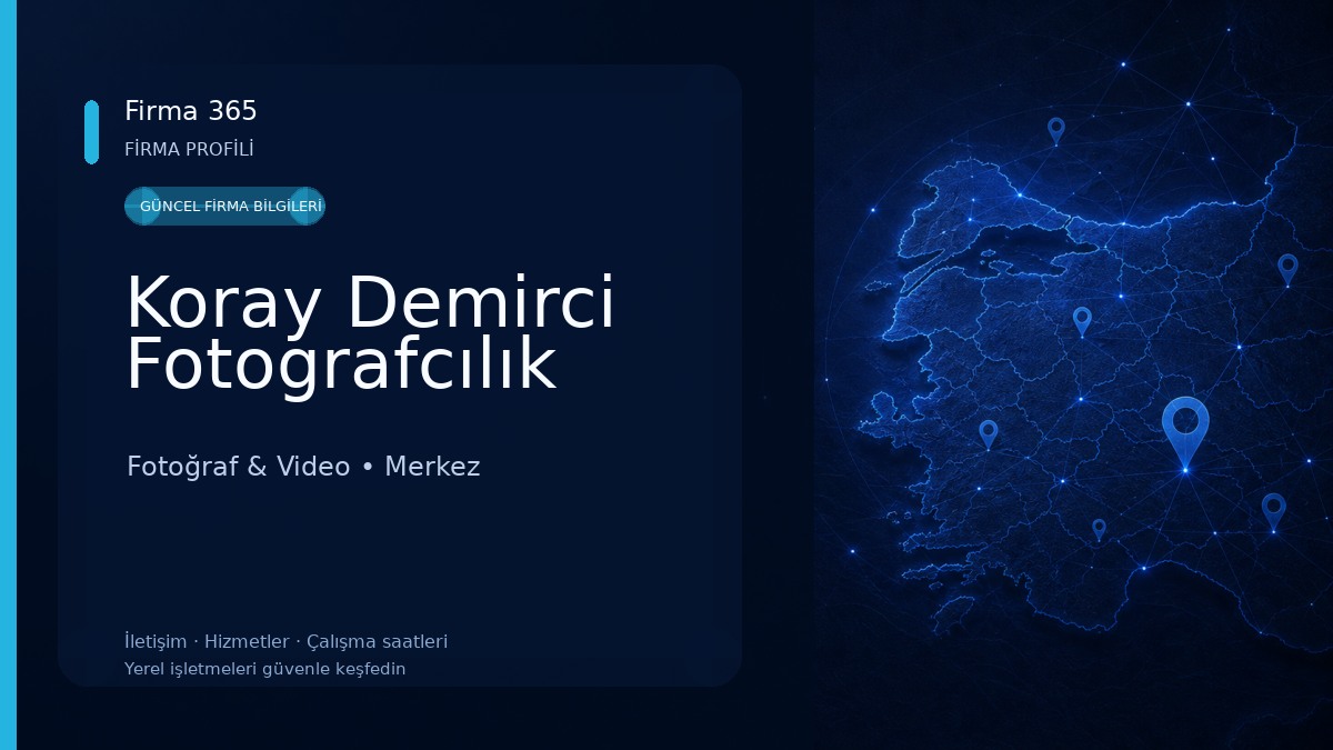 Koray Demirci Fotografcılık