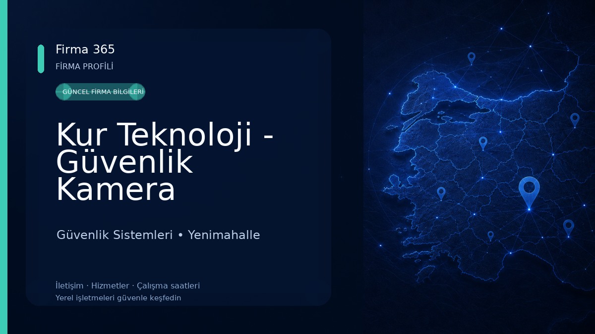 Kur Teknoloji - Güvenlik Kamera Sistemleri