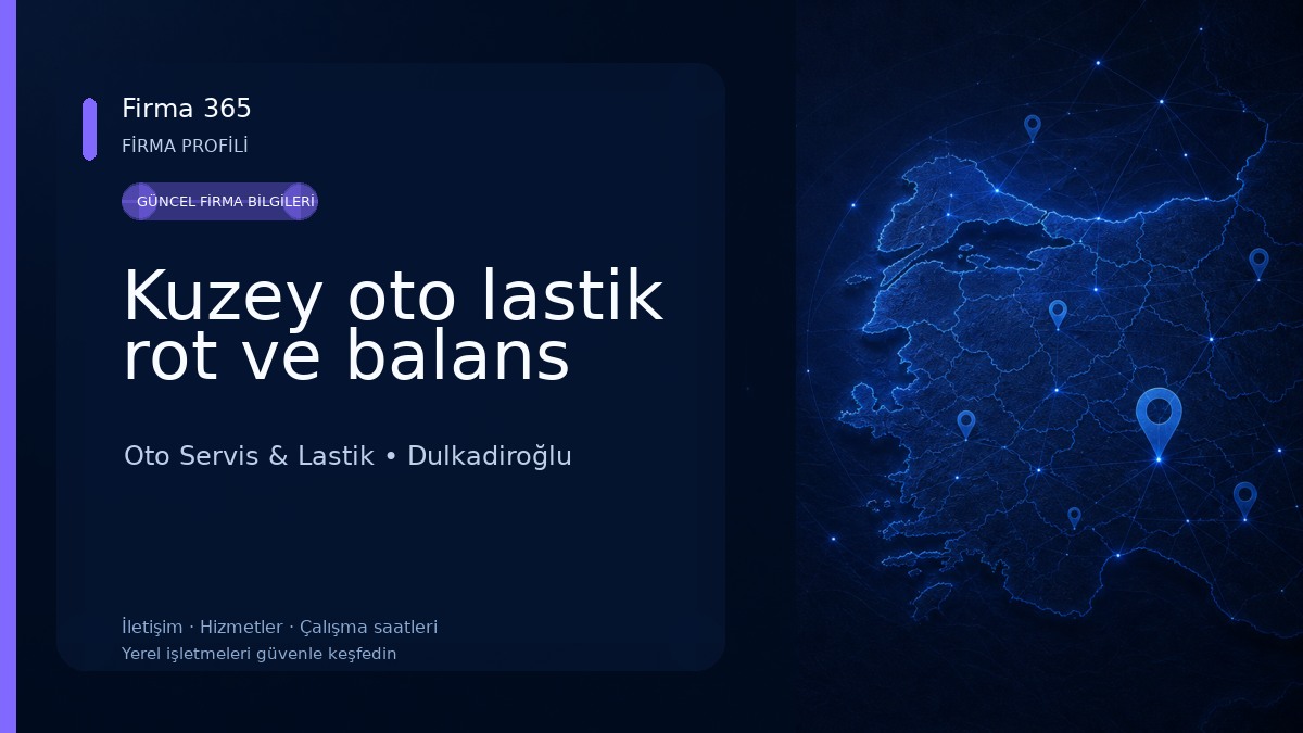 Kuzey oto lastik rot ve balans