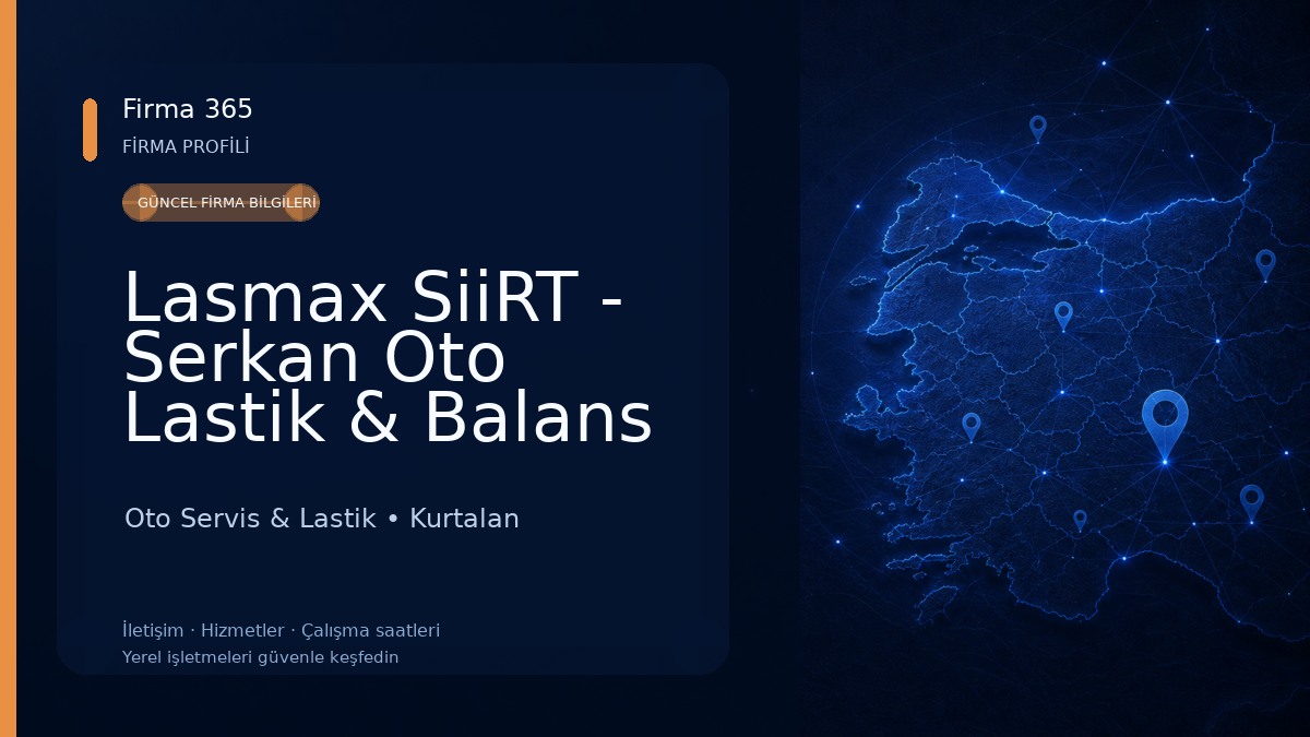 Lasmax SiiRT - Serkan Oto Lastik & Balans 