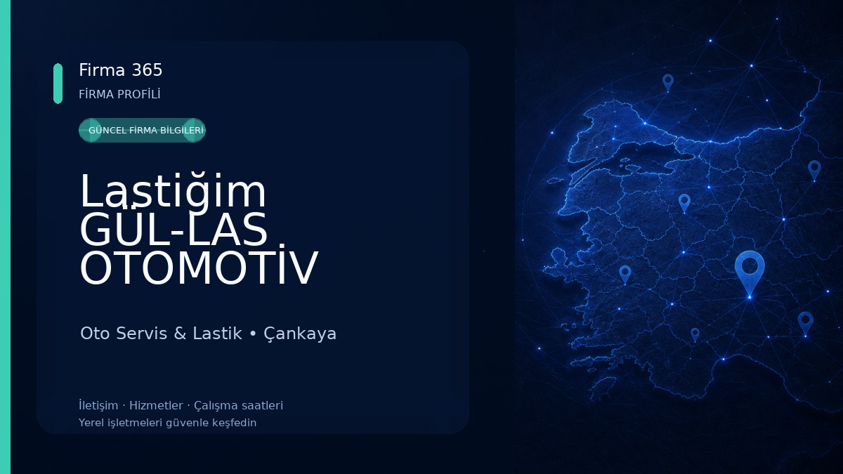 Lastiğim GÜL-LAS OTOMOTİV