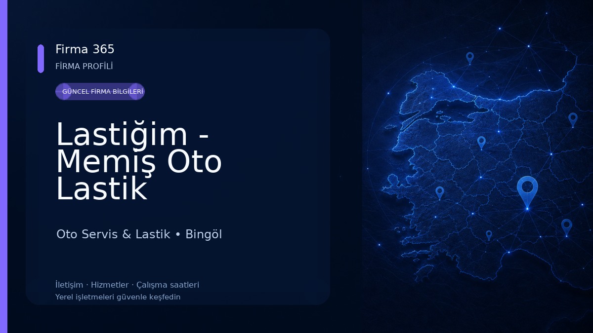 Lastiğim - Memiş Oto Lastik Oto Servis & Lastik
