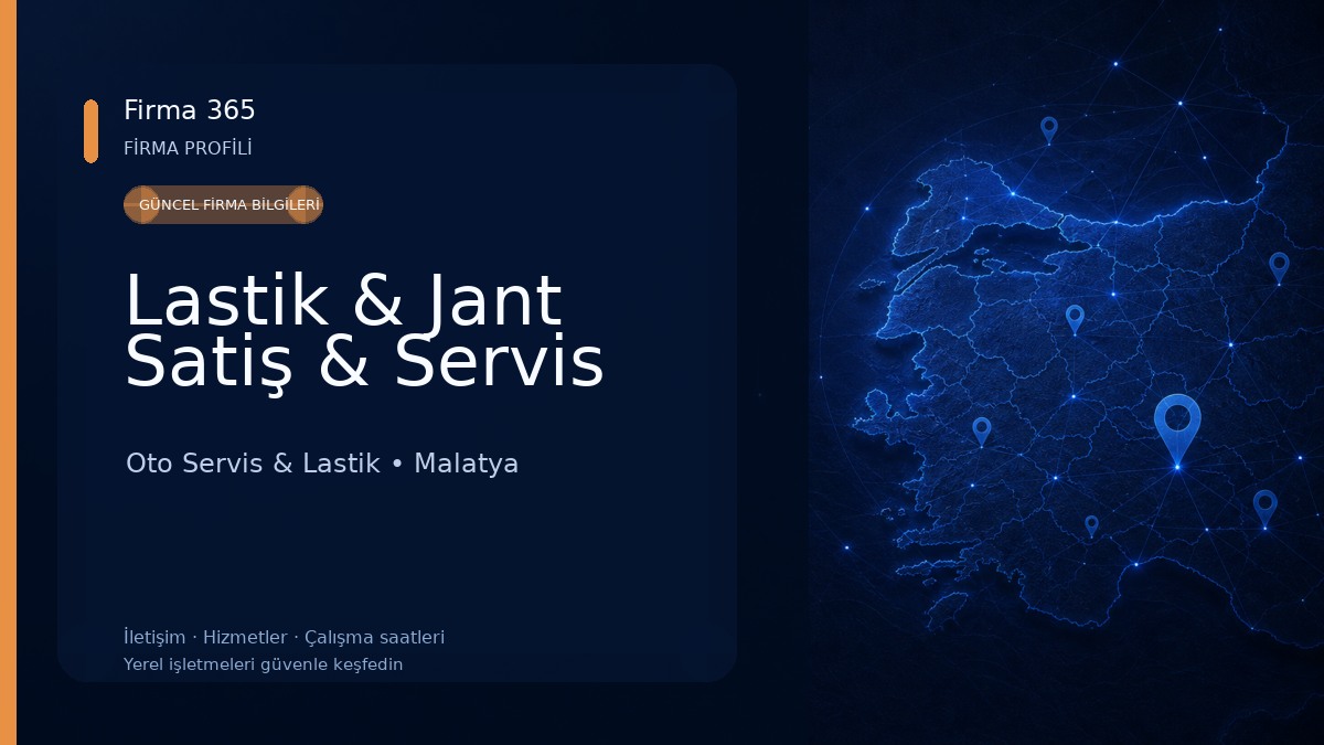 Lastik & Jant Satiş & Servis