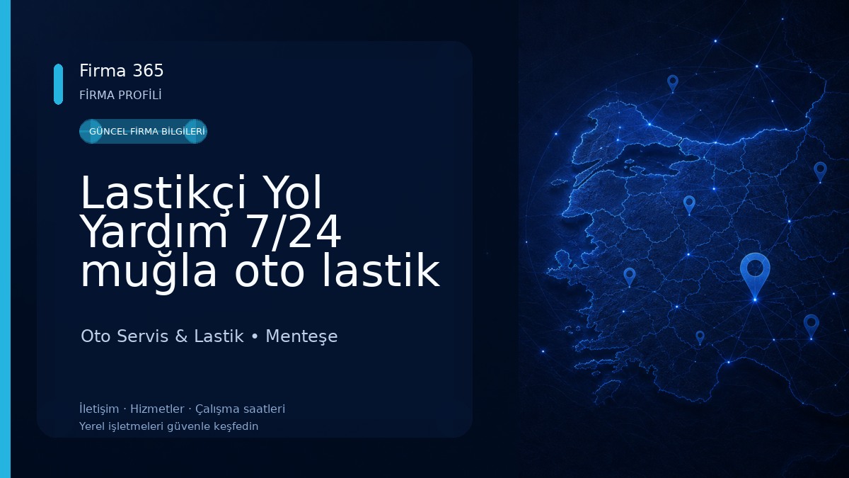 Lastikçi Yol Yardım 7/24 muğla oto lastik Taşkın sönmez
