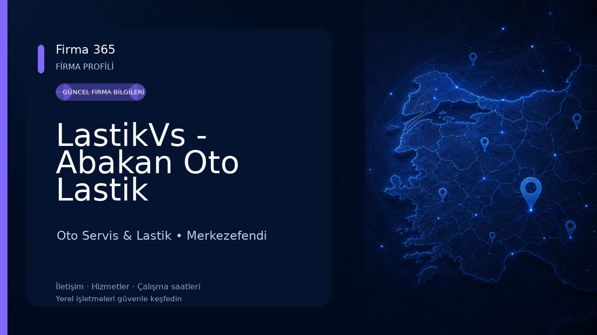 LastikVs - Abakan Oto Lastik Oto Servis & Lastik