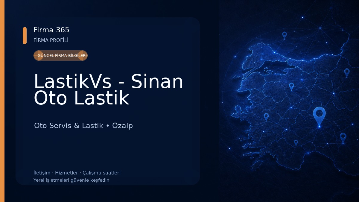 LastikVs - Sinan Oto Lastik Oto Servis & Lastik