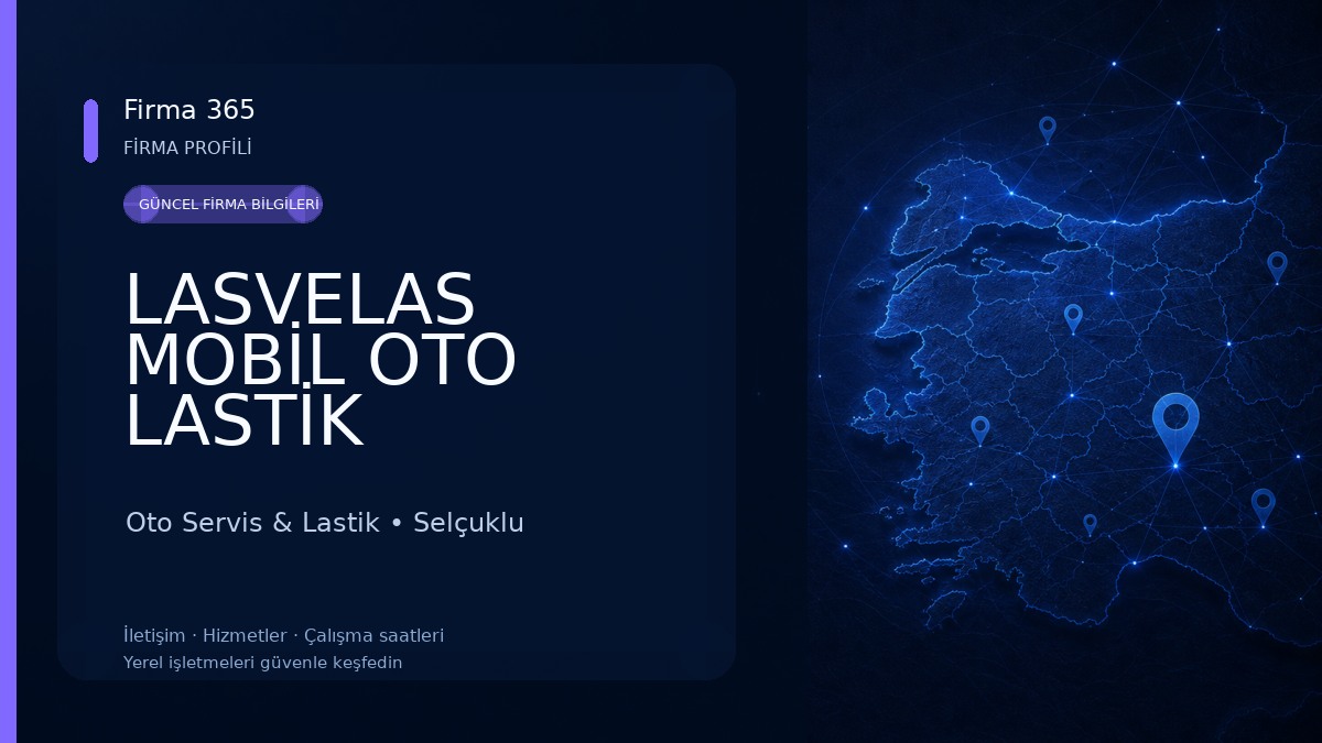 LASVELAS MOBİL OTO LASTİK Oto Servis & Lastik