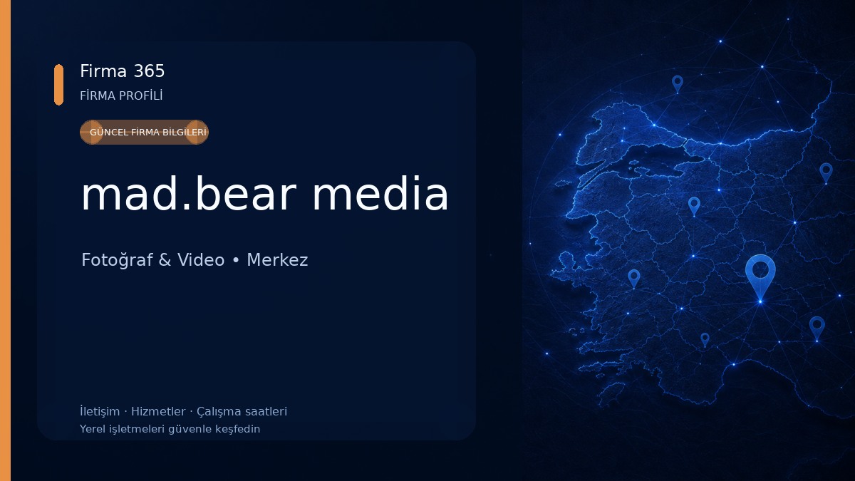 mad.bear media Fotoğraf & Video
