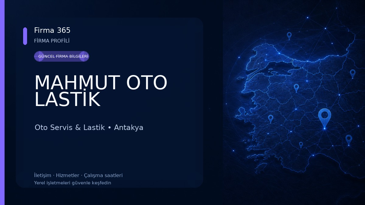MAHMUT OTO LASTİK 