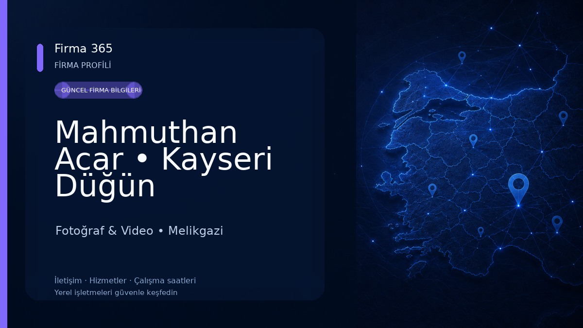 Mahmuthan Acar • Kayseri Düğün Fotoğrafçısı Fotoğraf & Video