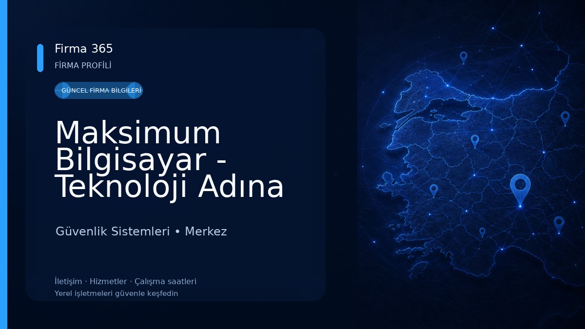 Maksimum Bilgisayar - Teknoloji Adına Herşey