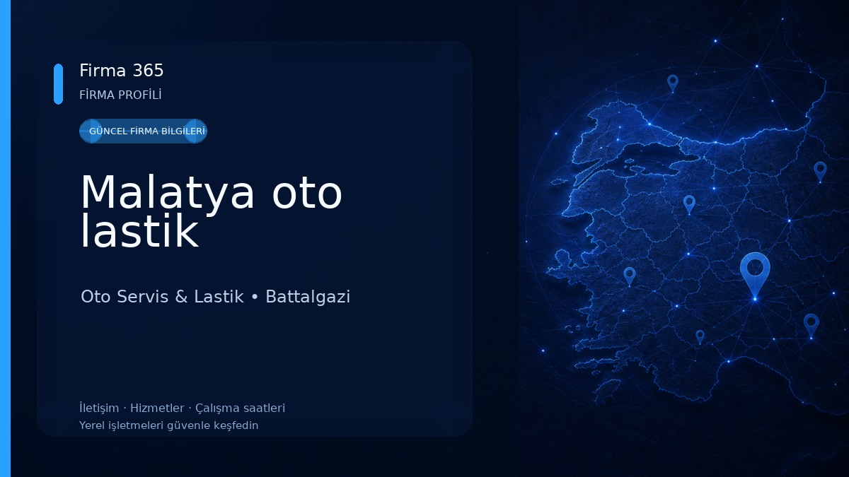 Malatya oto lastik