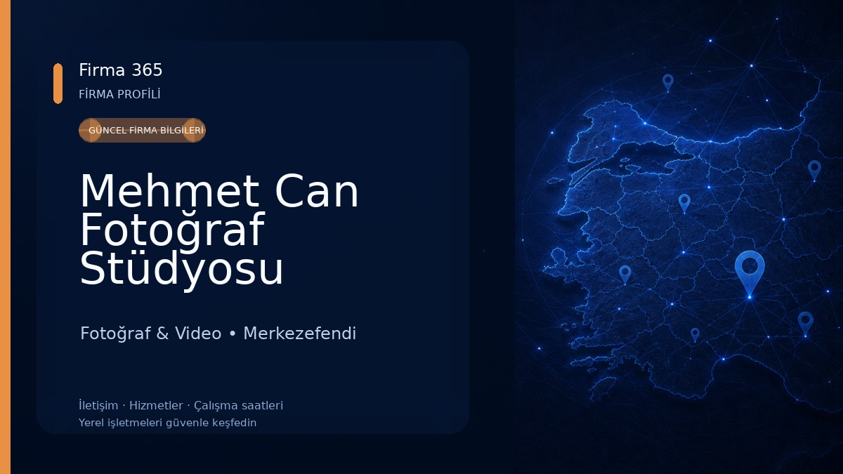 Mehmet Can Fotoğraf Stüdyosu Fotoğraf & Video