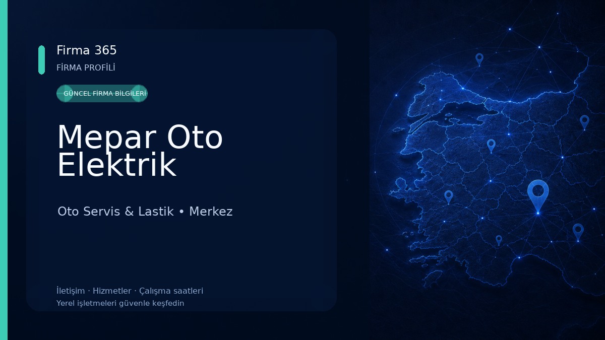Mepar Oto Elektrik