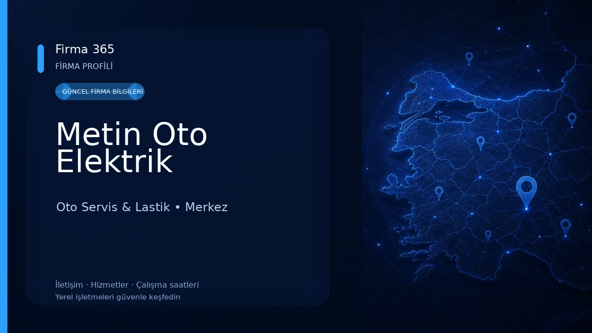 Metin Oto Elektrik