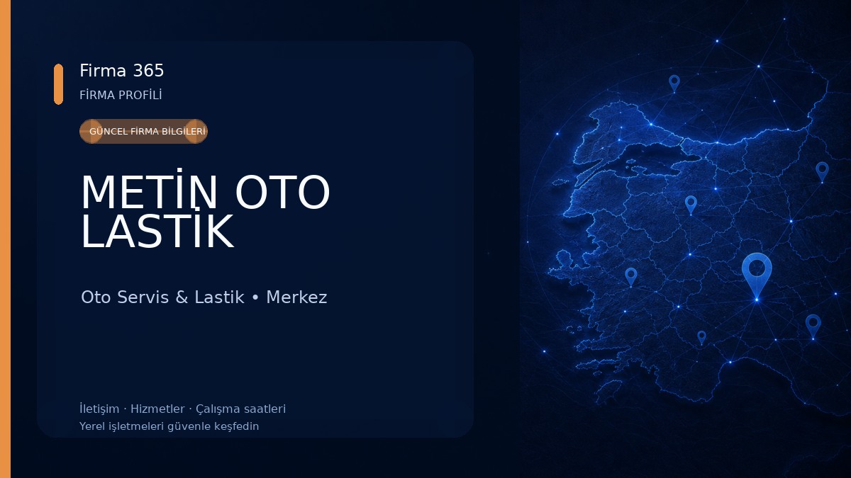 METİN OTO LASTİK 