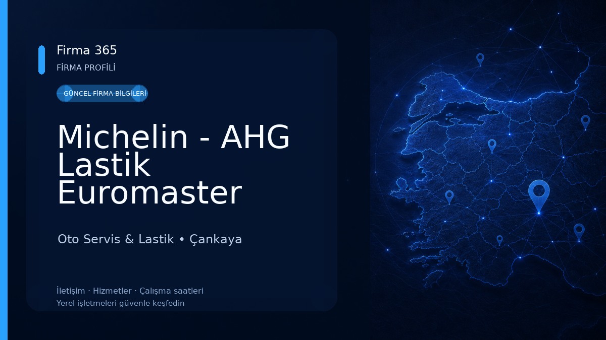 Michelin - AHG Lastik Euromaster Oto Servis & Lastik