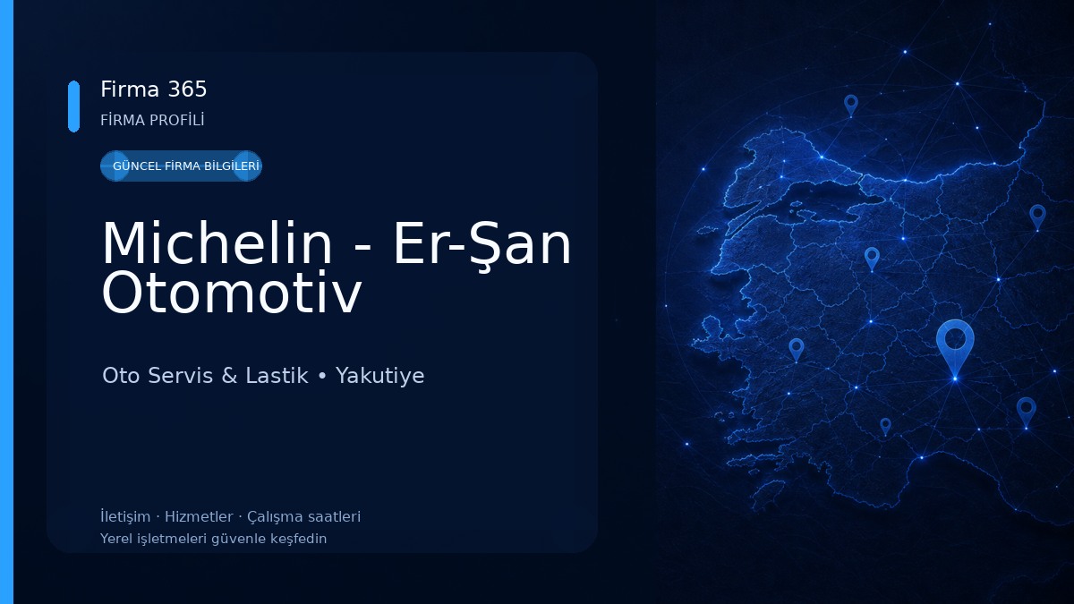 Michelin - Er-Şan Otomotiv