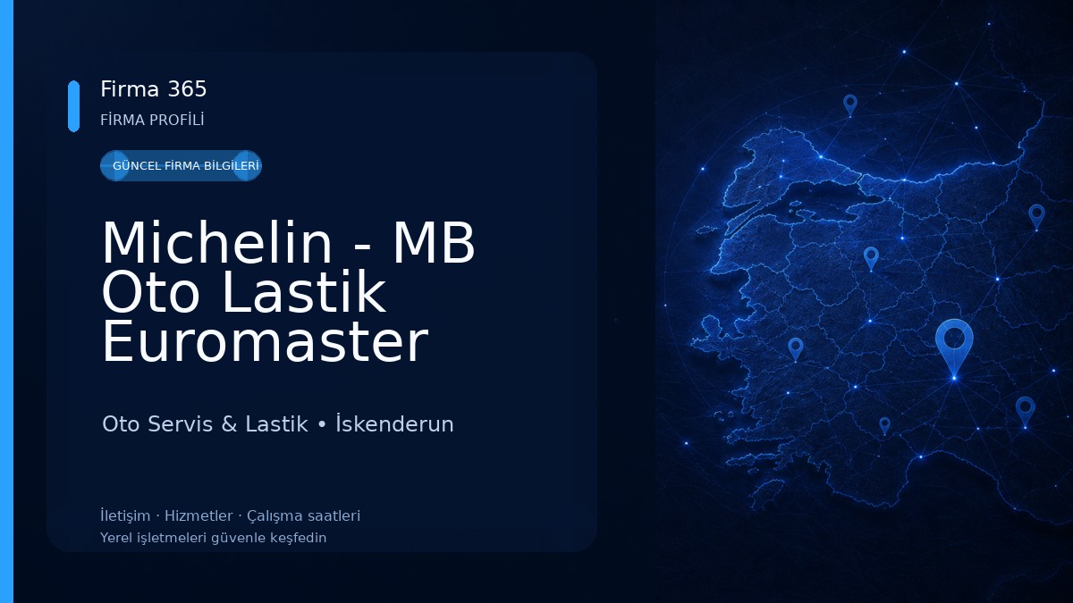 Michelin - MB Oto Lastik Euromaster Oto Servis & Lastik