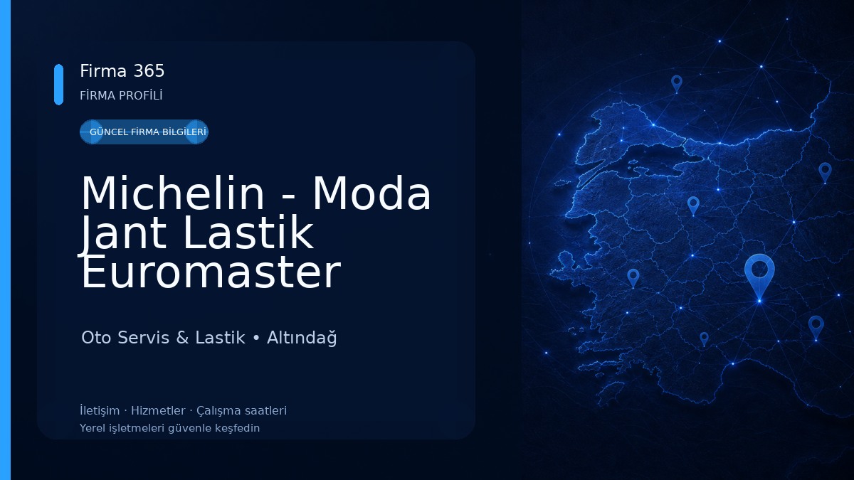Michelin - Moda Jant Lastik Euromaster Oto Servis & Lastik