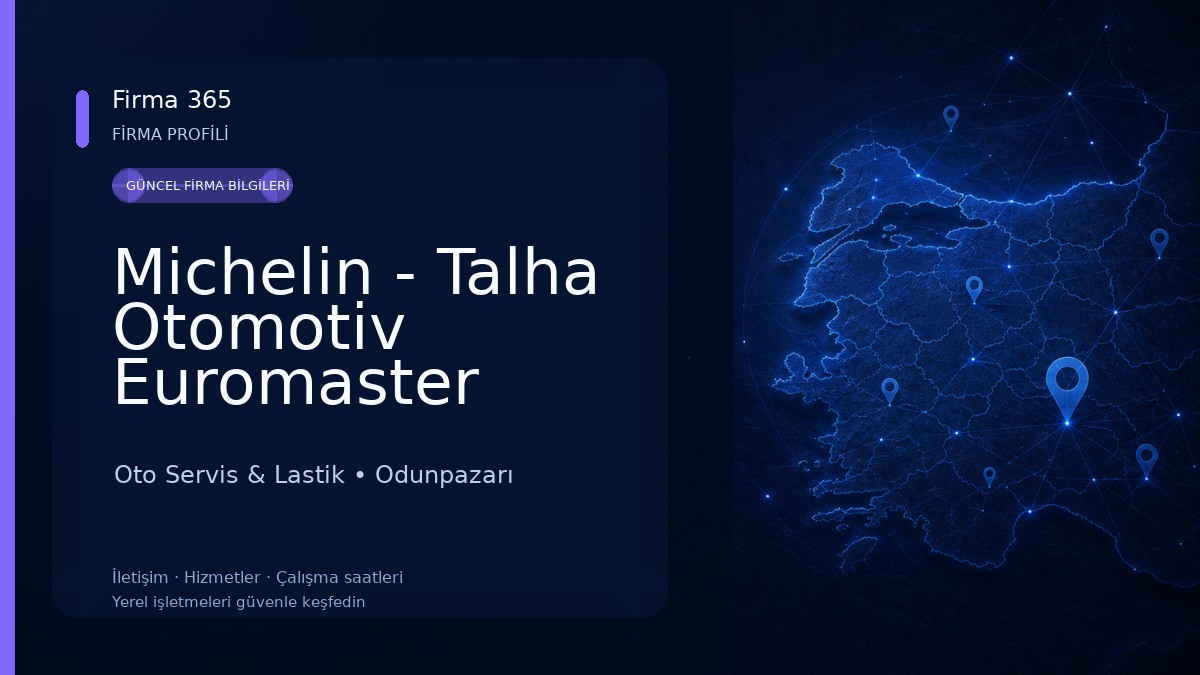 Michelin - Talha Otomotiv Euromaster Oto Servis & Lastik