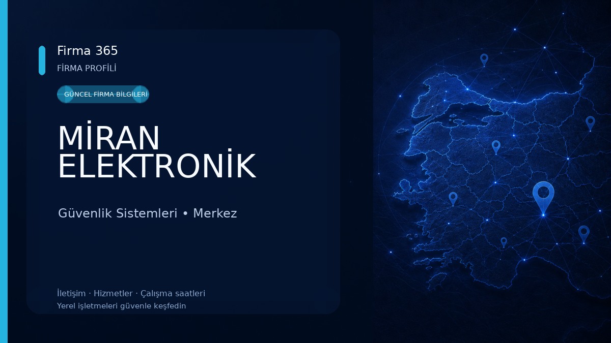 MİRAN ELEKTRONİK 