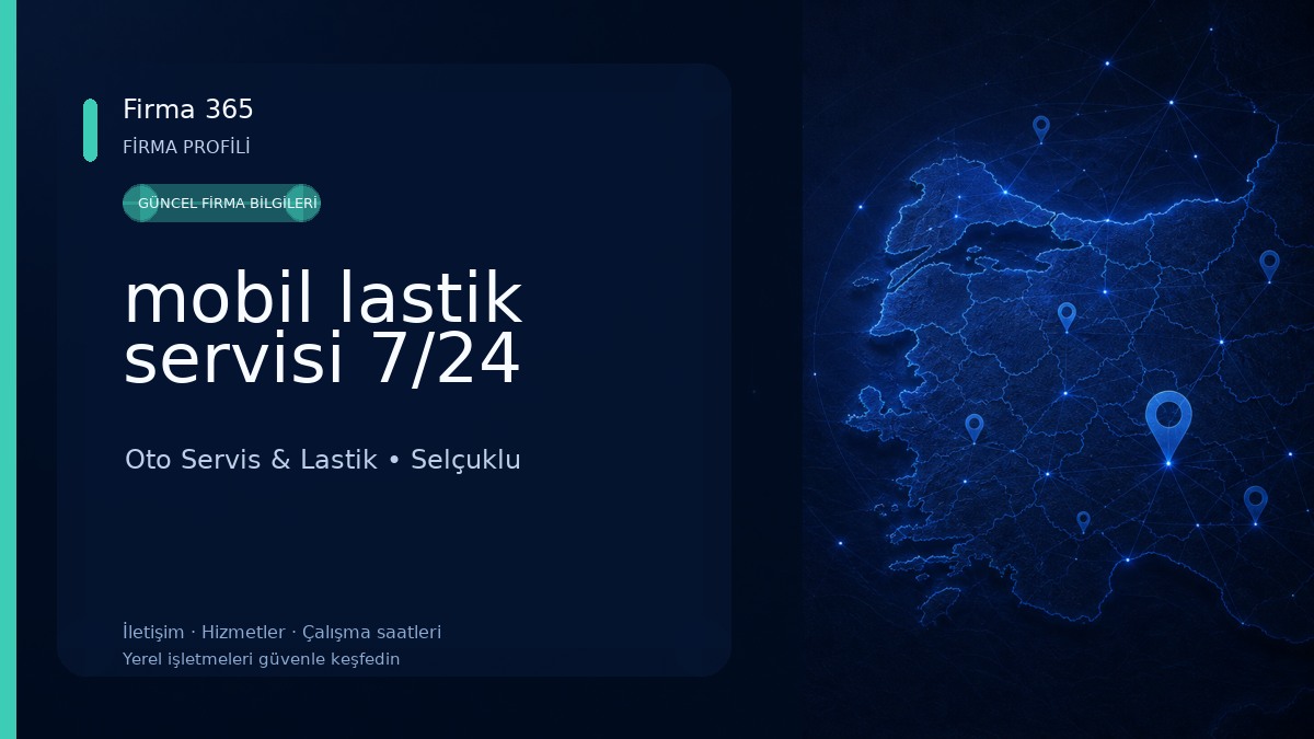 mobil lastik servisi 7/24