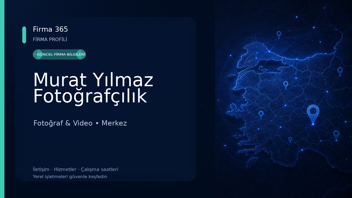 Murat Yılmaz Fotoğrafçılık 