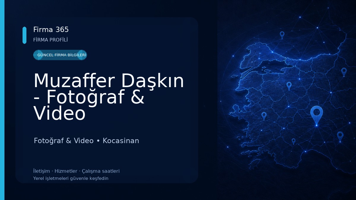 Muzaffer Daşkın - Fotoğraf & Video Fotoğraf & Video