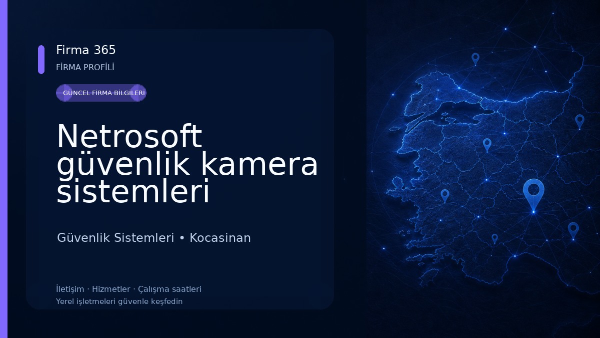 Netrosoft güvenlik kamera sistemleri kayseri Güvenlik Sistemleri
