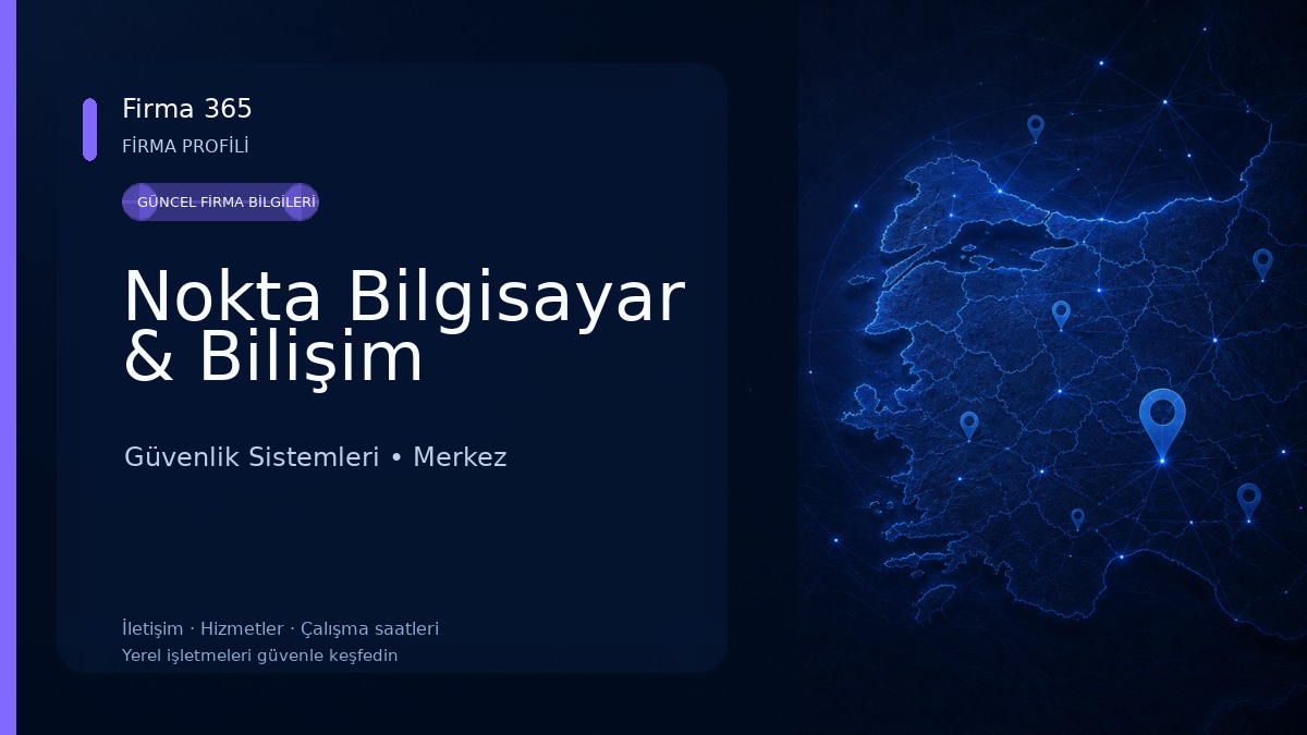 Nokta Bilgisayar & Bilişim Güvenlik Sistemleri